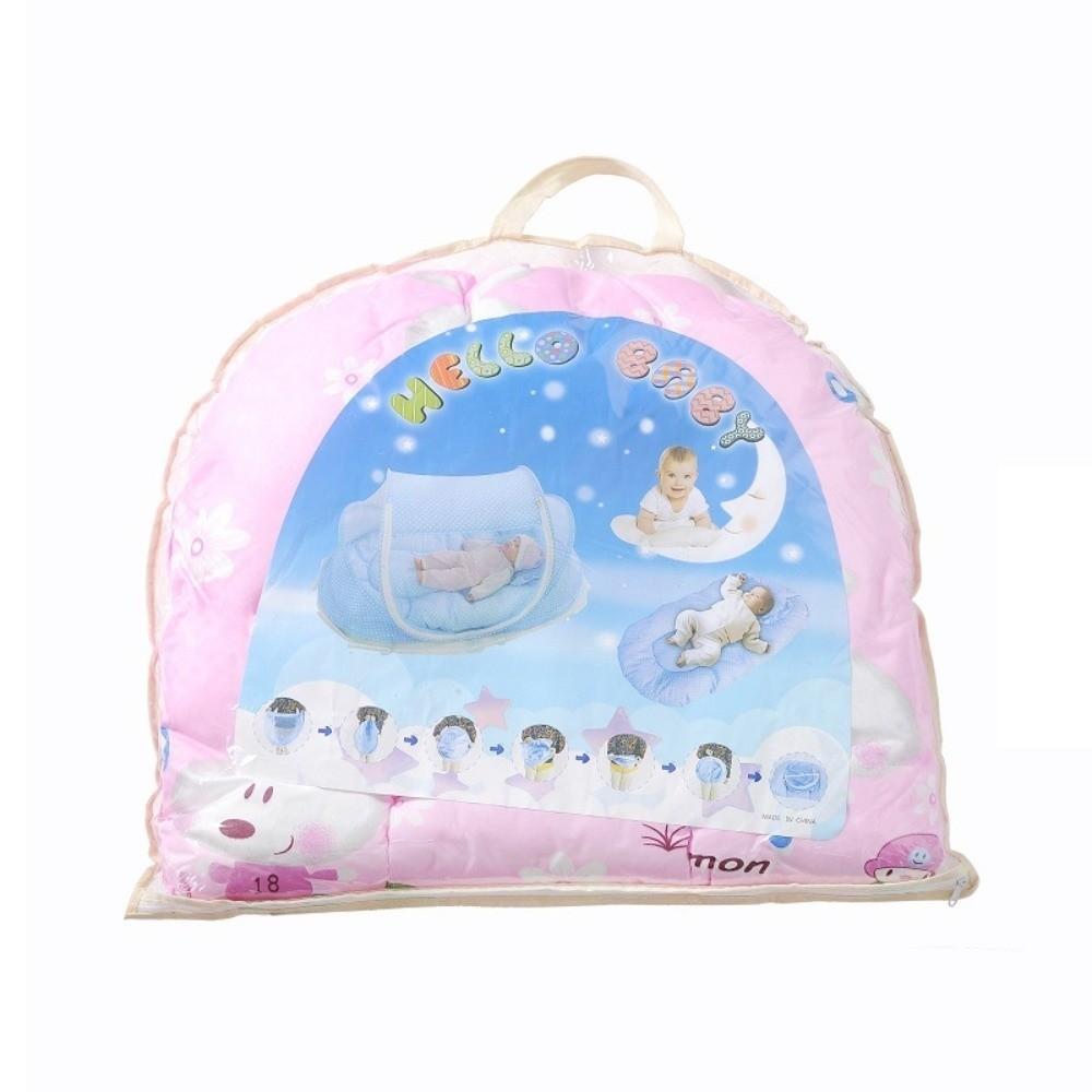 Polyester Infant Mosquito Nets Mesh Crib Tent Lightweight Foldable Bed Net  Travel Netting