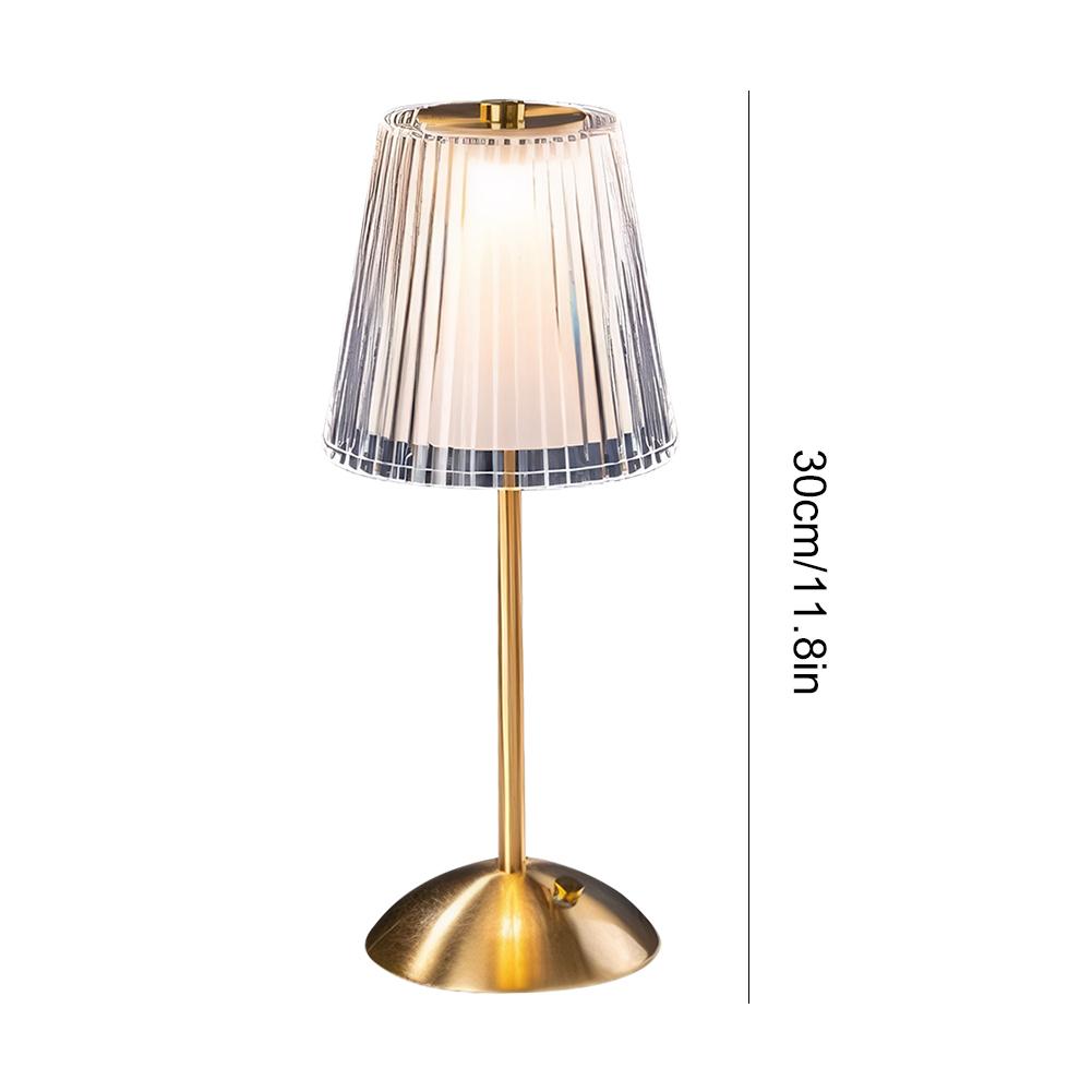 Eye-Protection Night Light USB Rechargeable Decorative Nightstand Light Cordless Atmosphere Night Light for Bedroom Living Room