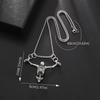 Punk Style Skull Necklace For Women, Fashionable Retro Personality Pendant, Dark Style Trendy Cool Neck Accessory