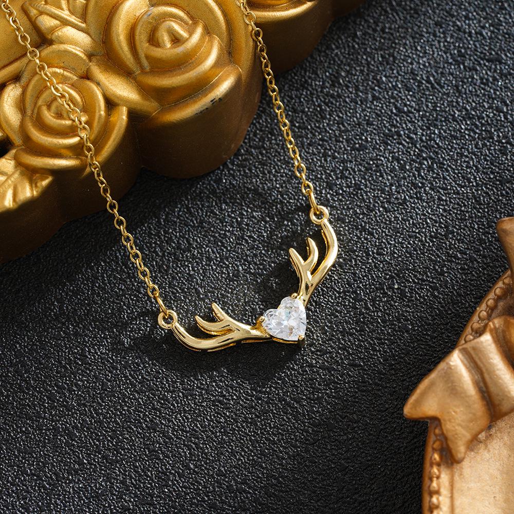 "I Love You" Multilingual Projection Necklace - Women's Clavicle Chain Jewelry