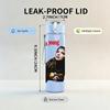 1PC Retro Long Hair Female Singer Portrait Print 750ml Portable Sports Water Bottle Leakproof Gym Outdoor Travel Drink Cup