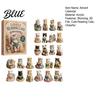 Unique Christmas Box Reading Cat Advent Calendar 2026, Cute Kitten Acrylic Ornaments 24 Days Countdown Holiday Ornament Set Calendar, Pcs Cartoon