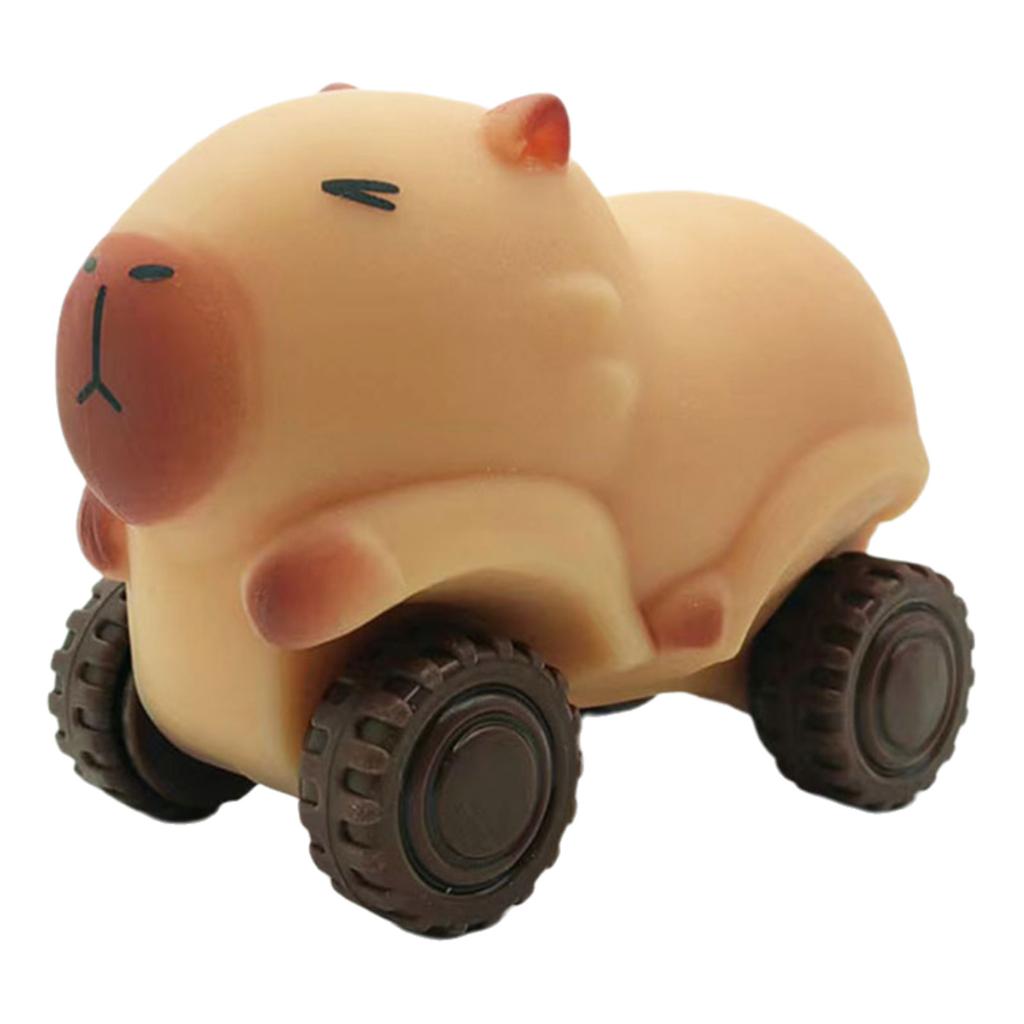 Multipurpose Lovely Capybara Car Stress Reliever Portable Accessory for Student Office Workers and Anxiety Relief