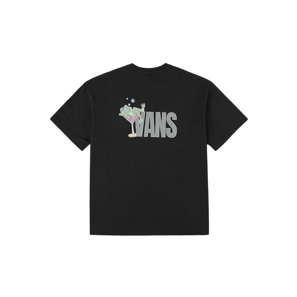Vans Loose Fit Crew Neck Short Sleeve T-Shirt Unisex tops VN000TMXBLK