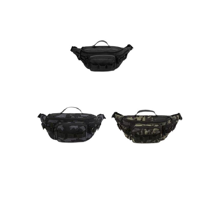 Multi-functional Tactical Crossbody Waist Bag for Men & Women - Outdoor Sports, Casual Fishing, Large Capacity