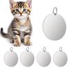 20mm/30mm Stainless Steel Pet Identification Hangtags With Mirror Polisheds Finish Lasers Etcheds For Medicals Accessories