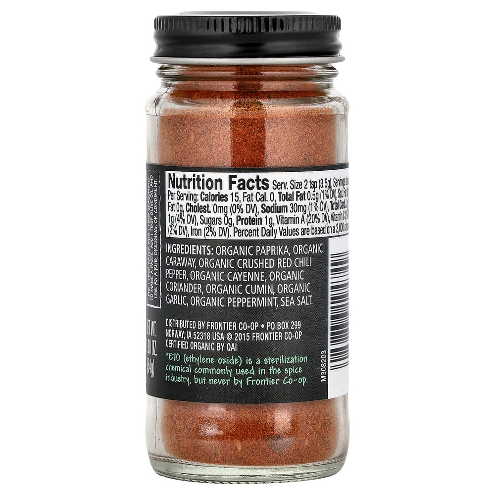 Condimento Harissa de Frontier Natural Products 54g (1.9oz)