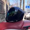 Motorcycle helmet full helmet men and women winter warm safety four seasons knight electric vehicle locomotive full