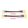 5Pcs Adapter Xt60 To Xt30 Connector Male/Female Plug 16Awg 100Mm Silicone Wire Cable For Rc Fpv Quadcopter Drone