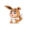 Creative Desktop Cartoon Shin-chan & Eevee Psyduck Figure Toy Ornament Gift