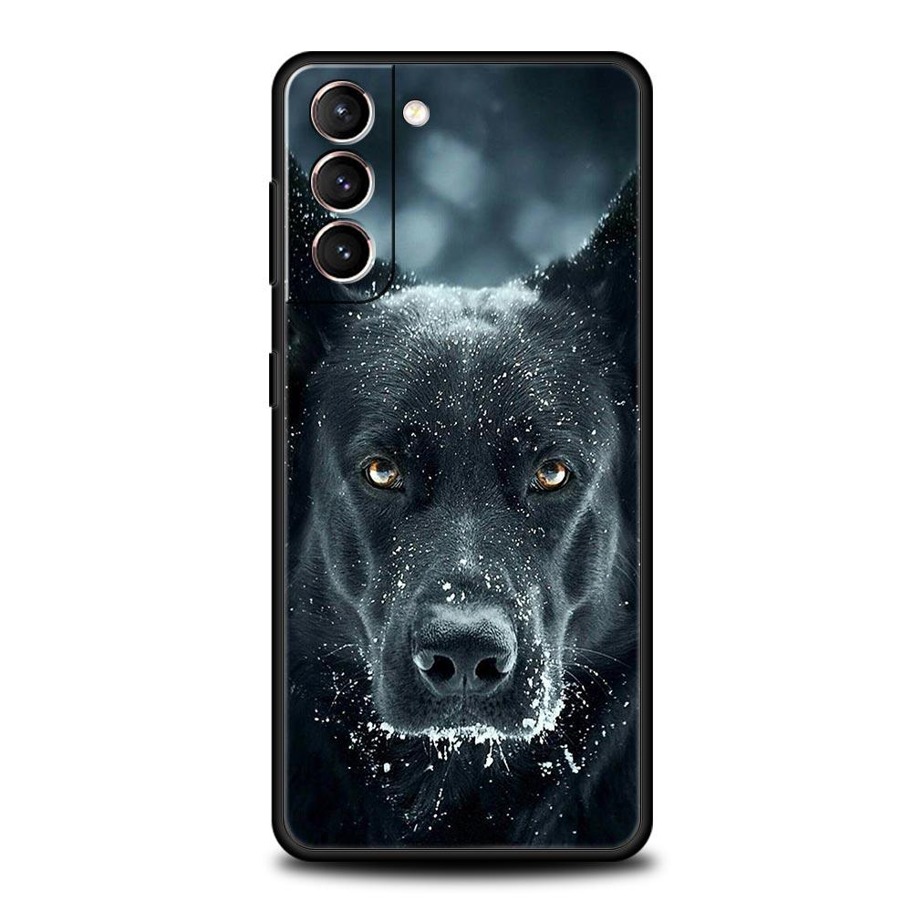 Doberman Dog Phone Case for Samsung Galaxy S26 S25 S24 S23 S22 S20 S21 FE Ultra S25 Edge Plus 5G Soft TPU Cover Fundas Capas Bag