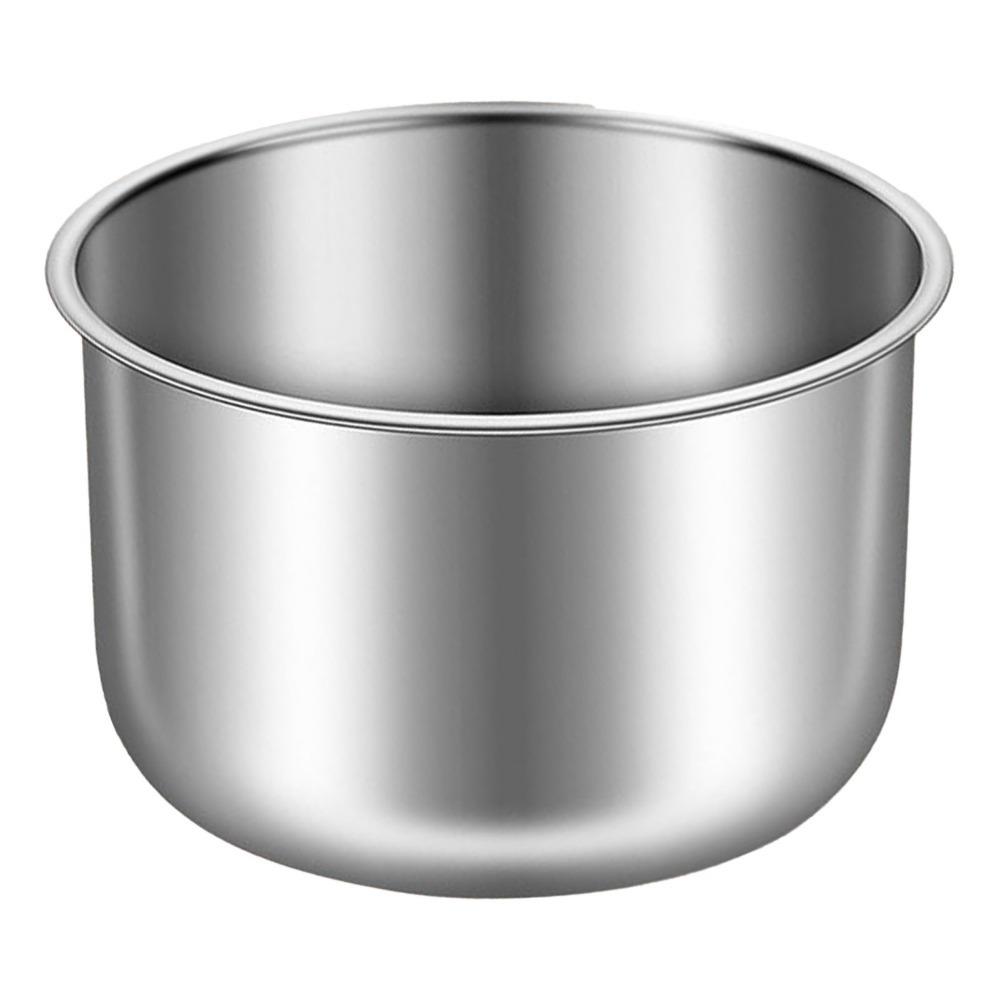 Polished Portable Bowl Rustless Steel Thermal Bowl Lightweight Insulated Heating Bowl Office Daily