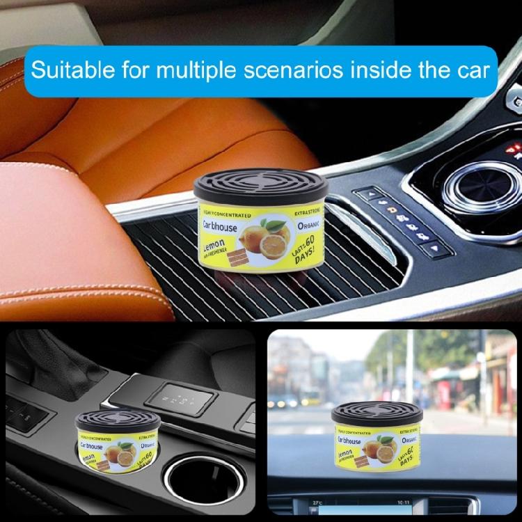 Car Scented Aromatherapies Cans Long Service Coffee Fragrances Adjustable Scent Intensity for a freshs Driving Environment