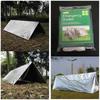 Emergency Folding Tent Survival Hiking Camping Shelter Outdoor Waterproof 2 Person Emergency Tube Tent For Outdoor Activities