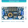 High Current 5A Stepping Down Power Supply Module Adjustable Voltages Regulator 4-38V Input 1.25 36V Output 96% Efficiency