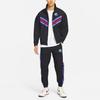 Nike Pánská bunda s logem rostlin a stojáčkem na zip, černá DM5021-010