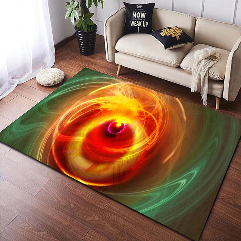 Colorful Magical Fantasy Abstract Art Printed Carpet for Living RoomHome Decoration Mats Boho Rugs Dropshipping Outdoor Rugs