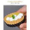 aninako Mini Egg Tart Pans, Removable Bottom, Round Stainless Steel, Non-Stick, Reusable, Mini Pie Pans, Baking Tools, Heat-Resistant, Oil-Resistant,