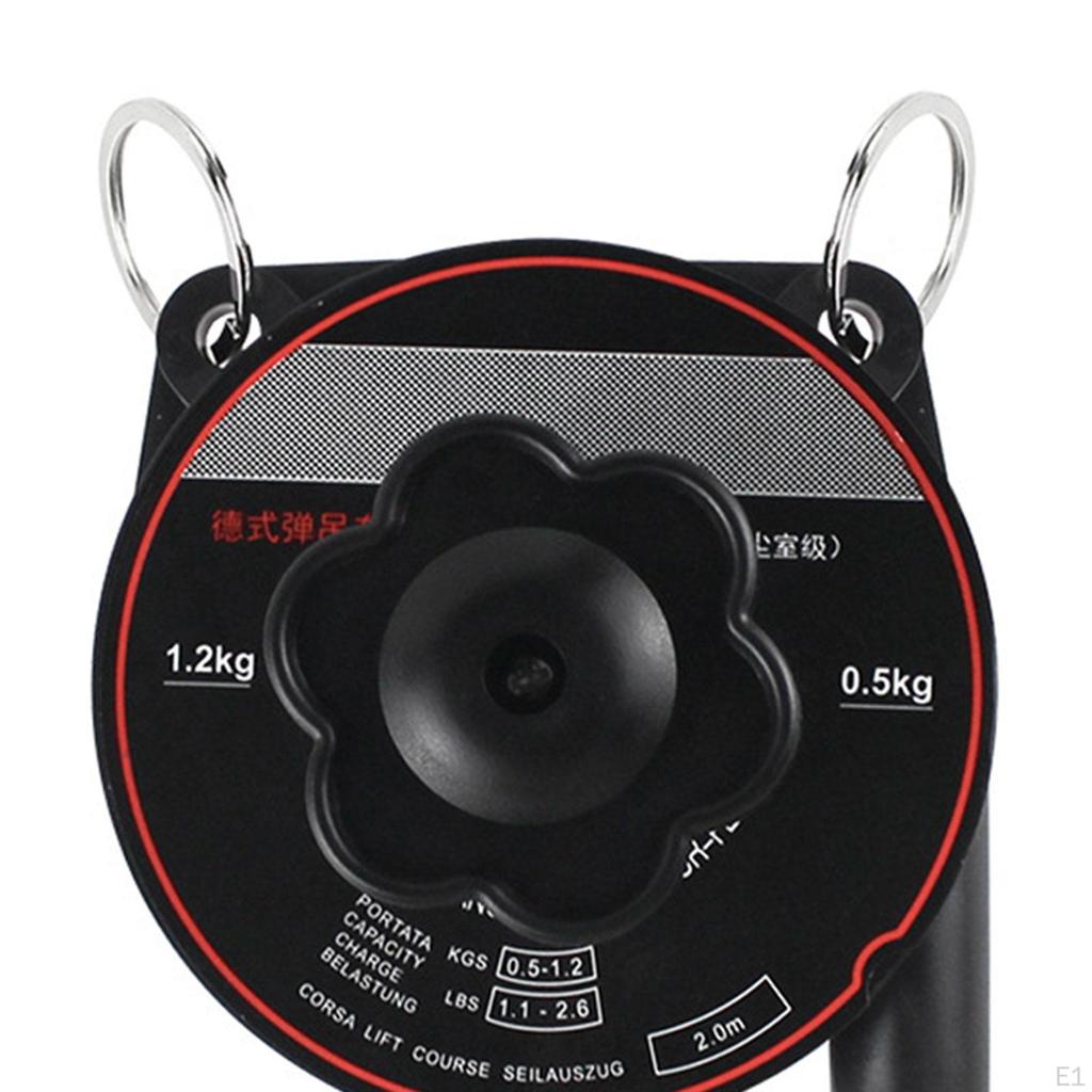 Ferramenta de balanceamento de mola 2M para linha de montagem com gancho e cabo de aço