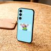 S-Sassy cartoon C-Clarences Phone Case For Samsung  A73,72,71,A52,51,40,41,A22,A32,31,A13, Soft Black Shell