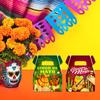 Paper Mexico Themed Candy And Snack Packaging Box Party Decoration Props