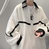 Men's Jacket Casual Loose Fit Versatile Hong Kong Style Baseball Uniform Top For Spring And Autumn