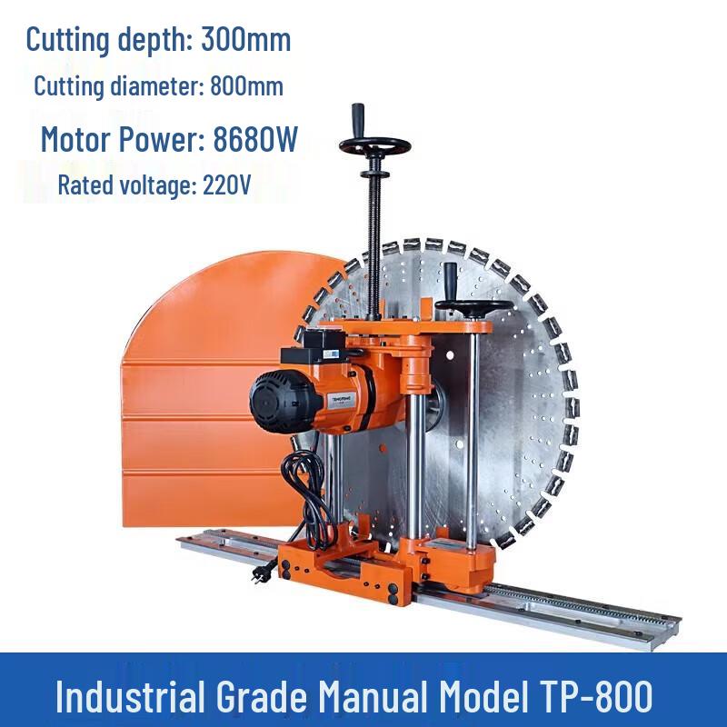 

Jundelulun Industrial Manual Reinforced Concrete Wall Saw CN plug (adapter included)