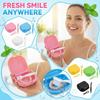 Portable Braces Cleaning Box Denture Cleaner Portable Teeth Box