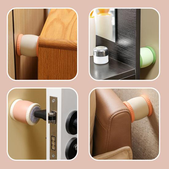 2Pcs Headboard Stopper Adjustable Furniture Couch Sofa Headboard Wall Bumper Protector Noise