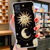 Funny Sun Moon Face Cover Phone Case For Samsung Galaxy A12 A22 A32 A52 A72 A02S Phone Case Note 20 Ultra 10 S10 Plus A51 A71 A5