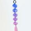 Fashion Braid Sweet Hair Ties Girl Gradient Cherry Blossom Powder Twist Long Braid Wig Hairbands Party Dating Hair Accessories