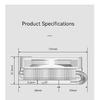 Jonsbo HP400S CPU Cooler 4Heatpips Down Pressure Air Cooling Radiator 90mm 4Pin PWM Fan LGA115x/1200/1700 AM4 AM5 ITX Small Case