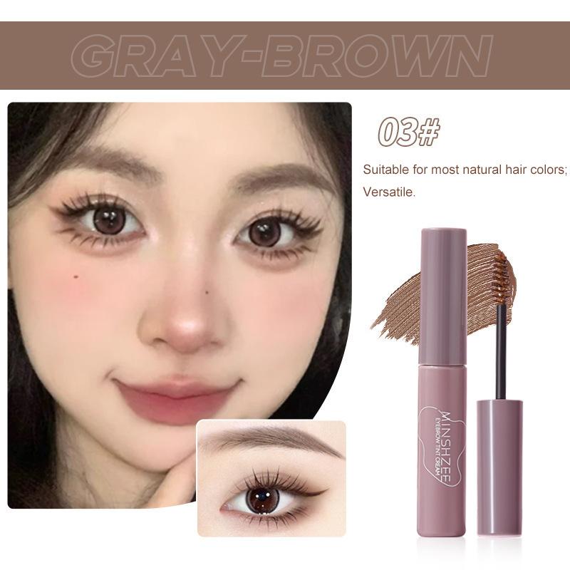 4 Colors Eyebrow Tint Waterproof Long Lasting Coffee Brown Color Eyebrow Gel Paint Eyebrow Tint Makeup Tool Brow Enhancer Cream
