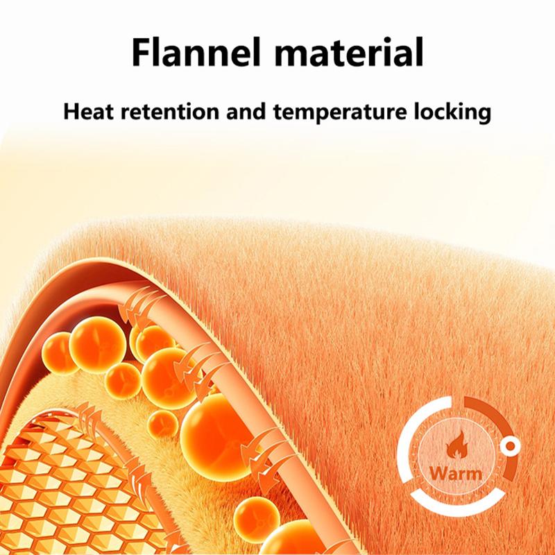 High-End S-Class Neck Support Pillow Flannel Winter Car Seat Cushion for Comfortable Travel Seat Accessories