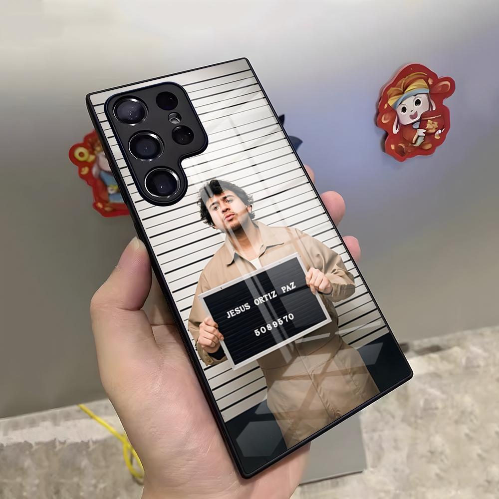 Rapper JOP Fuerza Regida Phone Case For Samsung S26 S25 Ultra S23 S22 S24 S20 Fe S21 Plus A54 A53 A16 Glass Cover