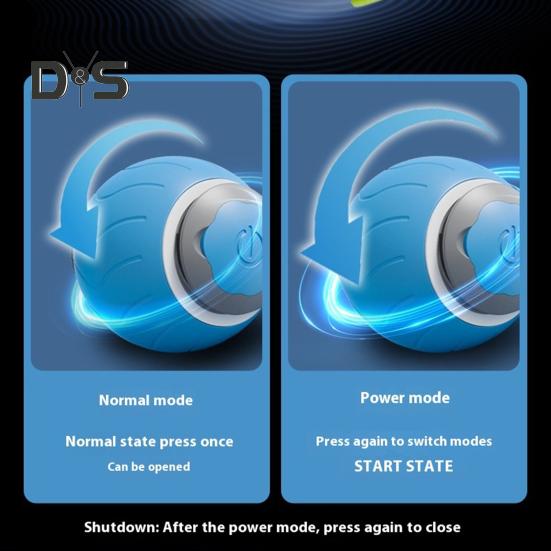 Elektrisches Katzenballspielzeug, intelligentes selbstrollendes Ballspielzeug, bissfestes, über USB wiederaufladbares Haustierspielzeug für Hauskatzen zur Linderung von Langeweile