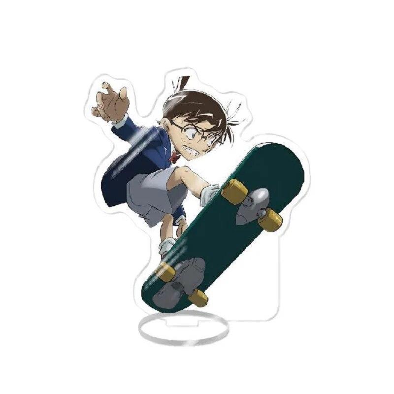 Detektiv Conan Anime Figur Acryl Modelle Jimmy Kudo Rachel Moore Anime Figur Figuren Stand Modelle Acryl Ornamente Spielzeug