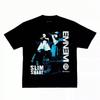 EMINEM HipHop Rap Vintage AmericanSmall Neckline Digital Direct Print Unisex's Short-Sleeved T-Shirt Thermal Shirt T Shirt Harajuku