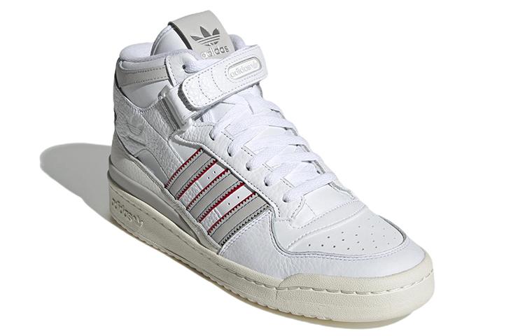 adidas Forum Mid Cloud White Grey Red
