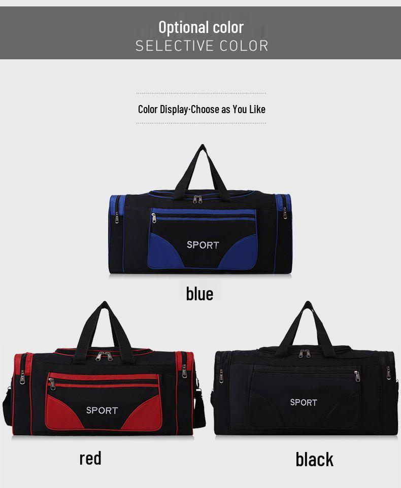 Versatile Large Capacity Foldable Travel Bag - Ideal for Business Trips, Fitness, and Hospital Use