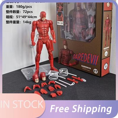 In Stock Ct Toys Daredevil Action Figure Mafex 223 Shf Comic-Style PVC Figurine Statue for Collection And Desk Decoration Gifts