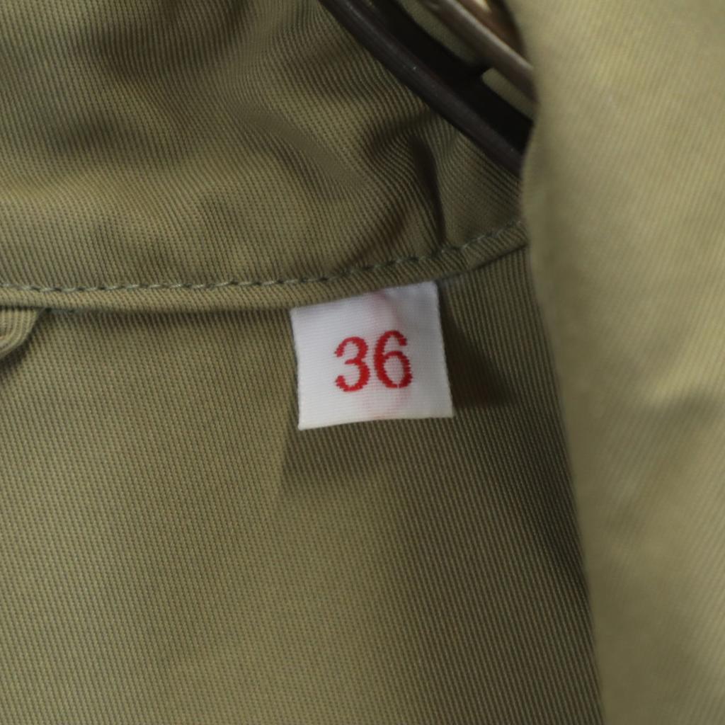 Danton Edelstahlkragenmantel 36 beige Herren Gebraucht