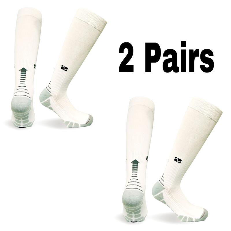 2/3/4 Pairs Running Men Compression Socks Fit Varicose Veins Football Soccer Stockings 30 Mmhg Atheletic Men Women Sports Socks