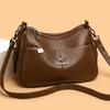 Ladies Soft PU Hobo Bag Adjustable Strap Casual Versatile Crossbody Shoulder Purse Handbag