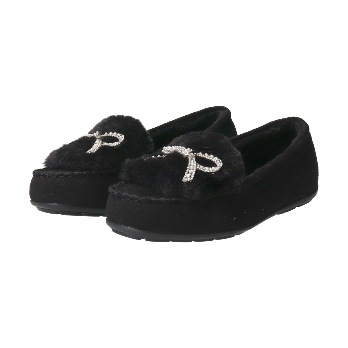 

Bridget Birkin Sparkling Ribbon Moccasin Shoes 541632 Women s Size 23.0 cm