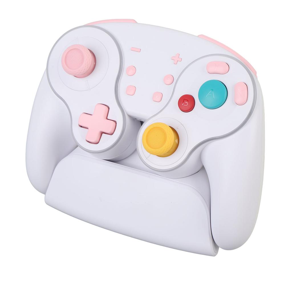 Kabelloser Bluetooth-Controller Sechs-Achsen-Gyro Ein-Tasten-Turbo RGB Mechanischer PC-Videospiel-Controller