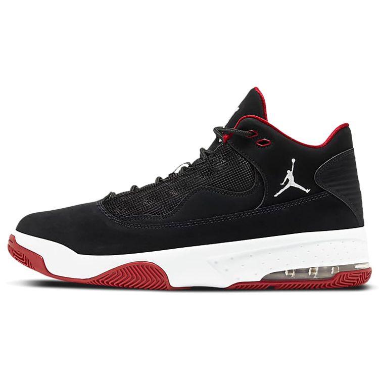 Air Jordan Max Aura 2 Černá Gym Red Unisex Tenisky Bílá CK6636-016