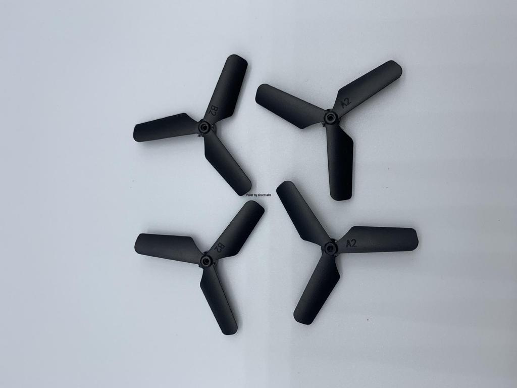 X Model 72 Fixed-Wing Quadcopter Drone Glider with Three-Blade Foam Propeller