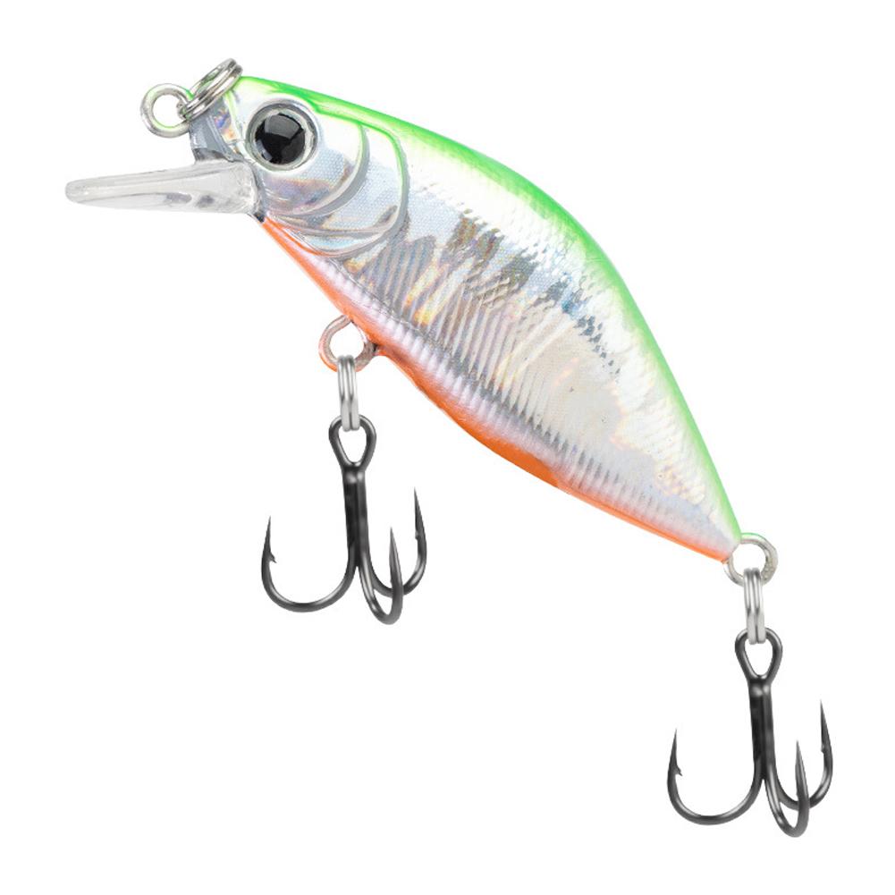 Micro Fishing Lures 4.5g 5CM Mini Minnow Lure Sinking Stream Fishing Artificial Hard Bait For Sea Bass Trout Fishing Accessories