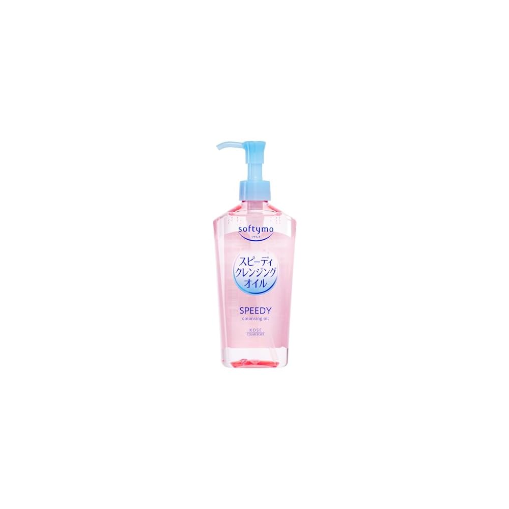 Softymo KOSE Speedy Cleansing Oil (suitable for eyelash extensions) 240mL, Water-resistant